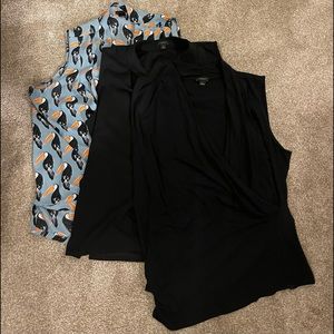 3 Sz XL Ann Taylor Tank Tops
